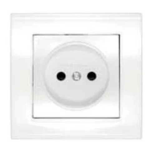 Розетка 1-м СП Бриллиант 16А IP20 без заземл. защ. шторки бел. UNIVersal 7947595 Розетка 1-м СП Бриллиант 16А IP20 без заземл. защ. шторки бел. UNIVersal 7947595